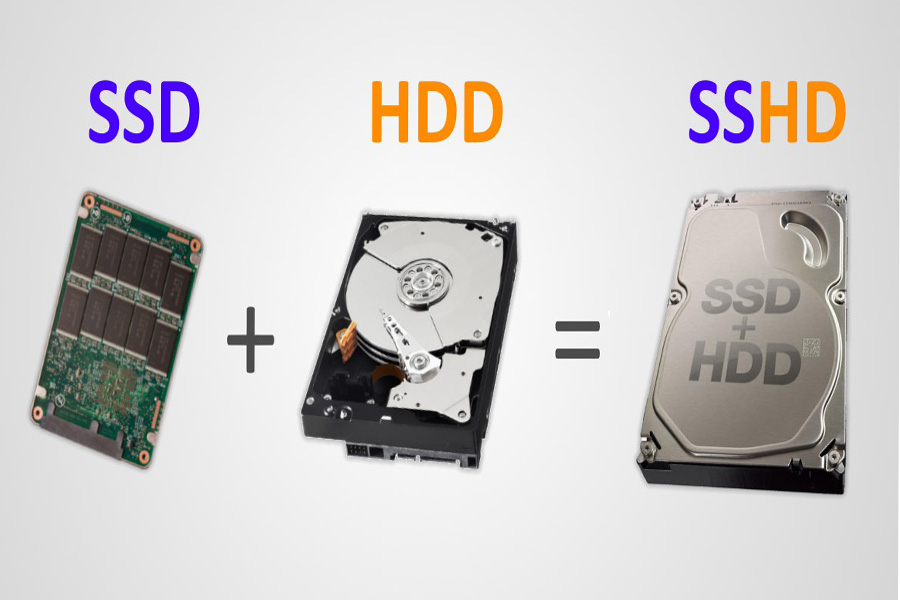 هارد هیبریدی ترکیبی از هاردهای SSD و HDD